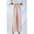 Full Rayon Wide-Leg Pants For Ladies